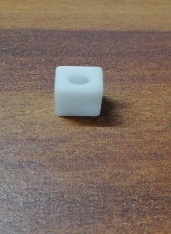 Ausam مجموعة أغطية مقابض تحويل بلاستيكية | أكمام مقابض خرطوشة دوارة سلسة متوافقة مع العديد من أنواع التركيبات | قطع غيار سباكة متينة لتركيبات الحمامات (أبيض، 10 قطع) - Image 4